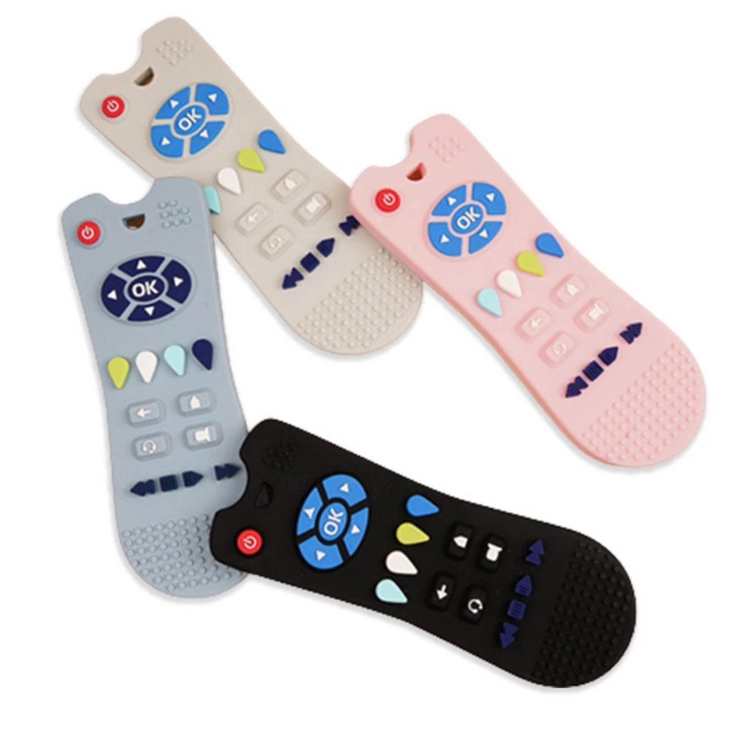 Silicone Teether Toy | TV Remote